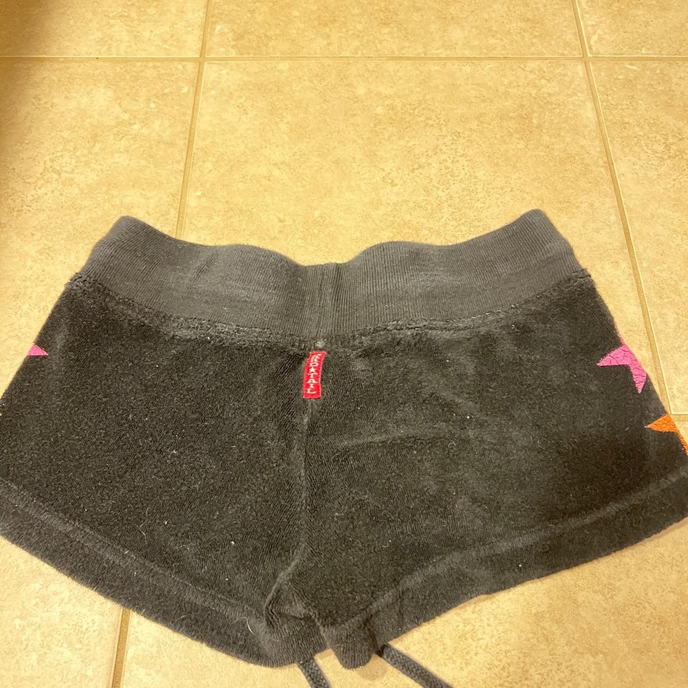 Black hardtails with neon stars